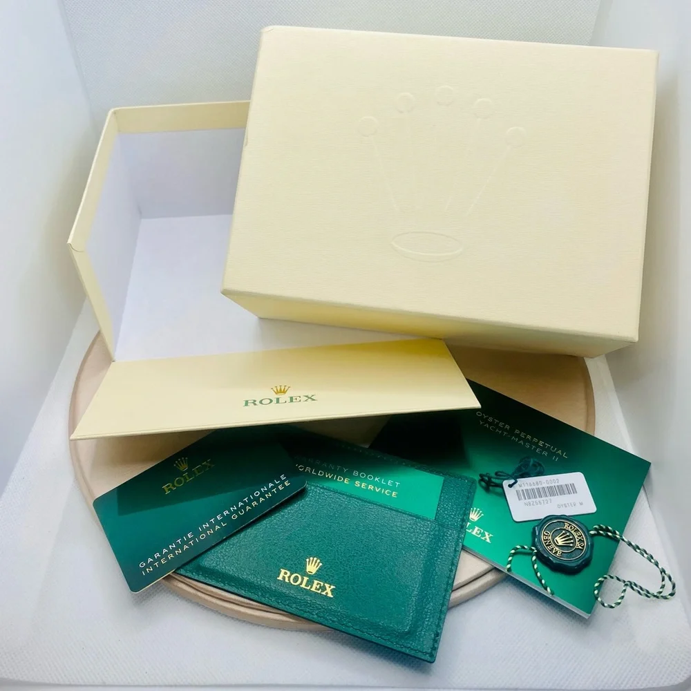 NEW! Rolex Men’s 44mm Yacht-Master II White Dial Watch